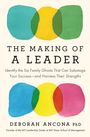 "The Making of a Leader" von Deborah Ancona PhD. Bunte, überlappende Kreise in Blau, Grün, Gelb und Pink.