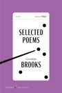 „Selected Poems“, Gwendolyn Brooks, veröffentlicht 1963. Lila Hintergrund, schwarz-weiße grafische Elemente.