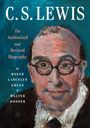 Titel: "C.S. Lewis: The Authorized and Revised Biography" von Roger Lancelyn Green & Walter Hooper. Gemälde eines Mannes mit Brille.