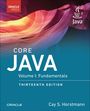 Cay Horstmann: Core Java, Volume I, Buch