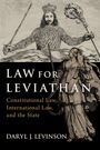 Daryl J Levinson: Law for Leviathan, Buch