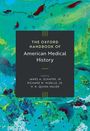"The Oxford Handbook of American Medical History" von James A. Schafer, Jr., Richard M. Mizelle, Jr., H. K. Quinn Valier. Abstrakte Kunst in Blau- und Grüntönen.