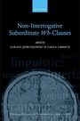 : Non-Interrogative Subordinate Wh-Clauses, Buch