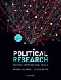 Oliver Heath: Political Research: Methods and Practical Skills 4e, Buch