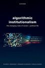 Ricardo Fabrino Mendonca: Algorithmic Institutionalism, Buch