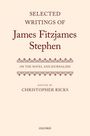 : Selected Writings of James Fitzjames Stephen, Buch