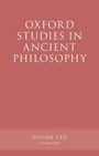 : Oxford Studies in Ancient Philosophy, Volume 62, Buch