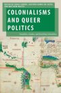 "Colonialisms and Queer Politics: Sexualities, Genders, and Unsettling Colonialities" über alter Weltkarte.