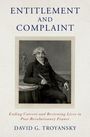 David G Troyansky: Entitlement and Complaint, Buch