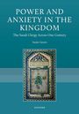 "POWER AND ANXIETY IN THE KINGDOM", darunter: "The Saudi Clergy Across One Century", Name: Nadav Samin. Mandala-ähnliche Kunst.