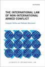 "The International Law of Non-International Armed Conflict" von Ezequiel Heffes und Nathalie Weizmann, Oxford. Blaues geometrisches Muster.