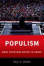 Paul D Kenny: Populism, Buch