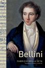 „Bellini“, „Fabrizio Della Seta“, „Translated by James Chater“; Porträt eines Mannes in eleganter Kleidung.