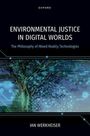„Environmental Justice in Digital Worlds“ von Ian Werkheiser. Oben steht „Oxford“. Unten ein Baum mit digitalen Elementen.