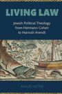 Titel: "LIVING LAW: Jewish Political Theology from Hermann Cohen to Hannah Arendt". Mosaik mit Schiff und Fischen.