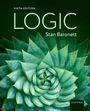 Text: "Sixth Edition," "Logic," "Stan Baronett," "Oxford." Eine spiralförmige, grüne Pflanzenstruktur.