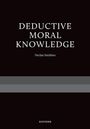 „DEDUCTIVE MORAL KNOWLEDGE“ oben, „Declan Smithies“ darunter. Schwarzer Hintergrund, weißer Text. Unten „OXFORD“.