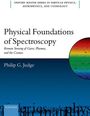 Titel: "Physical Foundations of Spectroscopy", darunter ein regenbogenfarbiger Kreis, Autor: Philip G. Judge.