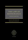 „The Law of Reinsurance, Fourth Edition, Colin Edelman KC, Michael Ryan KC.“ Schwarzes Cover mit Oxford-Logo.