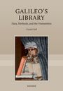 „GALILEO'S LIBRARY: Data, Methods, and the Humanities“ von Crystal Hall. Illustration eines Mannes aus Büchern.