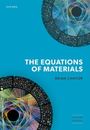 "The Equations of Materials", Brian Cantor, Oxford. Bunte, kreisförmige, abstrakte Illustrationen auf blauem Hintergrund.
