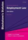 Astra Emir: Blackstone's Statutes on Employment Law, Buch