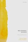 „RELATIONAL JUSTICE: A Theory of Private Law“ von Hanoch Dagan und Avihay Dorfman. Gelbe vertikale Wasserfarbe links.