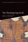 "The Oxford Commentary on The Dead Sea Scrolls", "The Thanksgiving Scroll", Autoren: Carol A. Newsom, Eileen M. Schuller. Verwittertes Pergament.