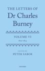 Peter Sabor: The Letters of Dr Charles Burney, Buch