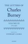 : The Letters of Dr Charles Burney, Buch