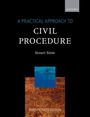 Stuart Sime: A Practical Approach to Civil Procedure, Buch