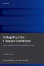 Maria Patrin: Collegiality in the European Commission, Buch