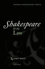 Gary Watt: Shakespeare and the Law, Buch