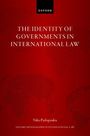 Niko Pavlopoulos: The Identity of Governments in International Law, Buch