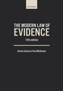 Adrian Keane: The Modern Law of Evidence, Buch