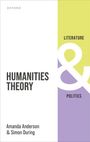 Amanda Anderson: Humanities Theory, Buch