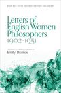 Letters of English Women Philosophers 1902-1951, Buch