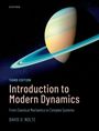"Introduction to Modern Dynamics", dritte Edition, von David D. Nolte. Saturn mit seinen Ringen vor einem Sternenhimmel.