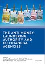 "The Anti-Money Laundering Authority and EU Financial Agencies." Geldscheine an Wäscheklammern vor blauem Himmel.