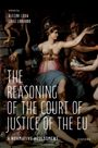 Titeltext: "The Reasoning of the Court of Justice of the EU". Illustration einer klassischen mythologischen Szene.