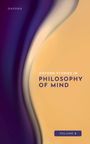 Text: OXFORD STUDIES IN PHILOSOPHY OF MIND, VOLUME 5. Abstrakte Wellen in Blau- und Beigetönen.