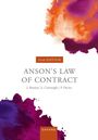 Jack Beatson Fba: Anson's Law of Contract, Buch