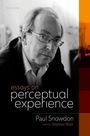 Paul F Snowdon: Essays on Perceptual Experience, Buch