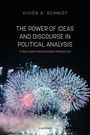 Titel: "The Power of Ideas and Discourse in Political Analysis". Autor: Vivien A. Schmidt. Bild von farbigen Feuerwerken.