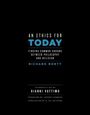 „An Ethics for Today“ in großen Buchstaben. Weiterer Text mit Autoren- und Einführungshinweisen. Schwarzer Hintergrund.