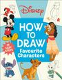 Dk: Disney How to Draw Favourite Characters, Buch