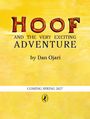 Text: "Hoof and the Very Exciting Adventure by Dan Ojari. Coming Spring 2027." Gelber Hintergrund, Pinguin-Logo unten.