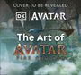 "Cover to be revealed. The Art of Avatar: Fire and Ash." Fantasielandschaft mit schwebenden Felsen und fliegenden Wesen.