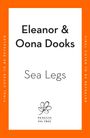 „Eleanor & Oona Dooks, Sea Legs”, orange Umrandung, mittig Logo mit Blatt, Text: „Penguin Fig Tree“.