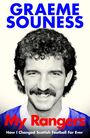 Titel: GRAEME SOUNESS  
Untertitel: My Rangers  
Text: How I Changed Scottish Football For Ever  
Schwarz-Weiß-Foto eines Mannes mit Locken und Schnurrbart.